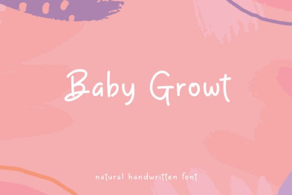 Baby Growt: A Thoughtful Script Font for Editorial Design