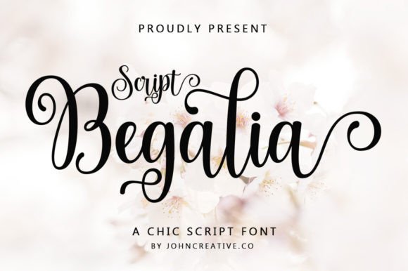 Begalia: A Premium Script Font for Scroll-Stopping Marketing