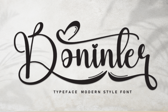 Boninter: A Timeless Handwritten Font for Real Branding