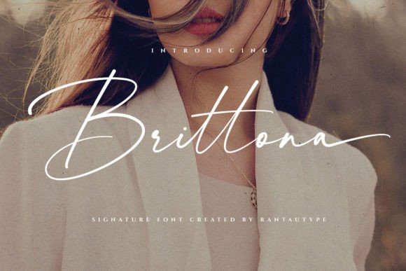 Brittona: A Romantic Handwritten Font for Scroll-Stopping Campaigns