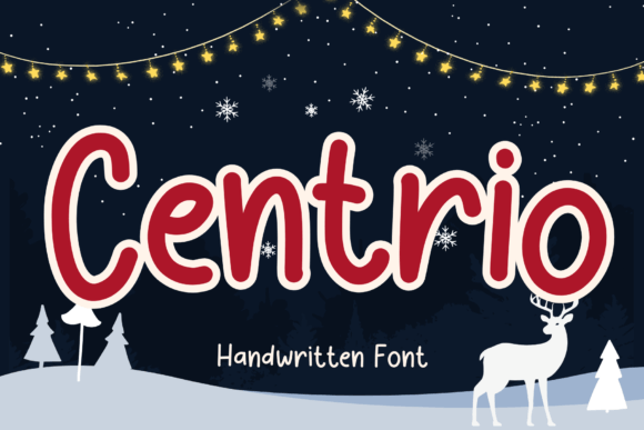Centrio Handwritten Font for Warm, Authentic Maker Projects