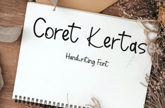 Coret Kertas: A Warm, Organic Handwritten Font for Scroll-Stopping Campaigns
