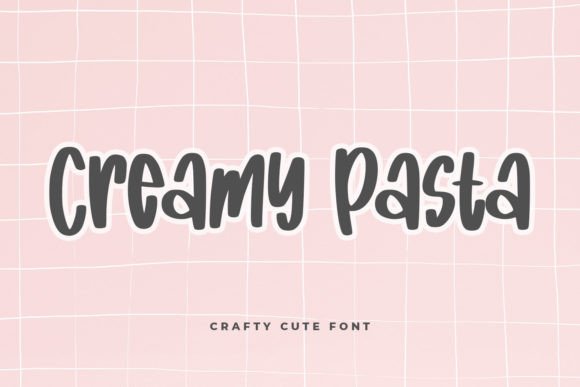 Creamy Pasta: A Friendly Handwritten Font for Digital Branding