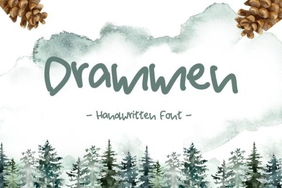 Drammen Font: A Friendly Handwritten Typeface for Digital Warmth