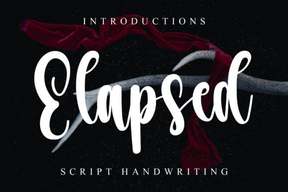 Elapsed: A Delicate Handwritten Font for Timeless Brand Identity
