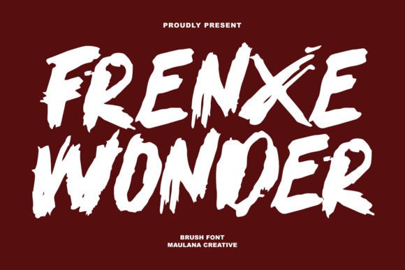 Frenxe Wonder: A Handcrafted Script Font for Digital Branding