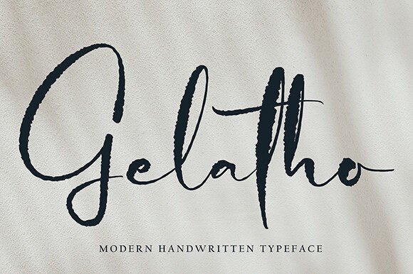 Gelatho: An Elegant Script Font for Brand Moments That Matter