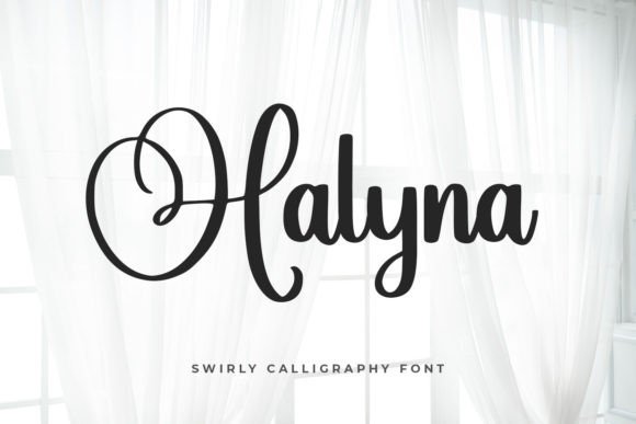 Halyna: A Handwritten Font That Feels Like a Quiet Conversation