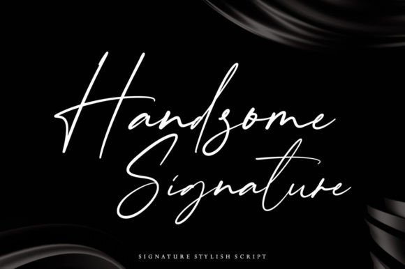 Handsome Signature: A Modern Script Font for Elegant Editorial Moments