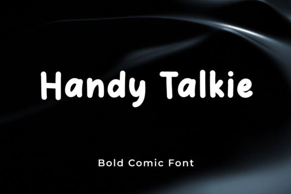 Handy Talkie: A Playful Script Font That Welcomes Readers