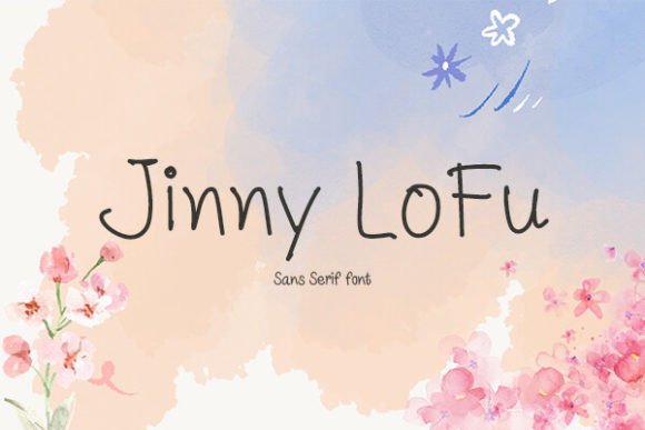 Jinny Lofu: A Playful Handwritten Font for Editorial Charm