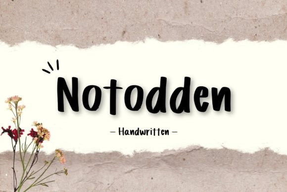 Notodden: A Friendly Script Font That Makes Your Brand Feel Human