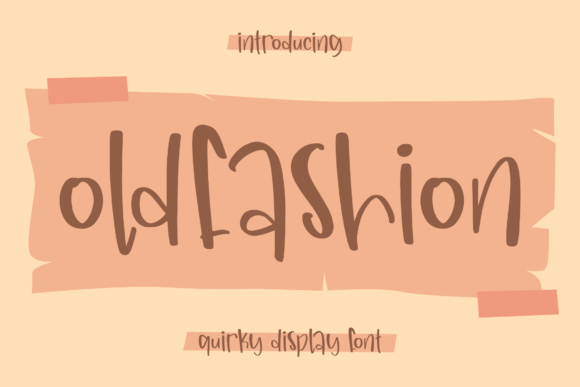Oldfashion: A Display Font That Elevates Real Branding Work