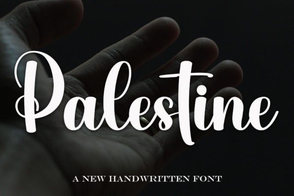 Palestine Font: A Handwritten Touch That Elevates Your Brand