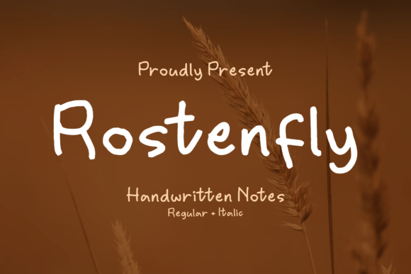 Rostenfly: A Sweet, Friendly Handwritten Font for Real Small Businesses