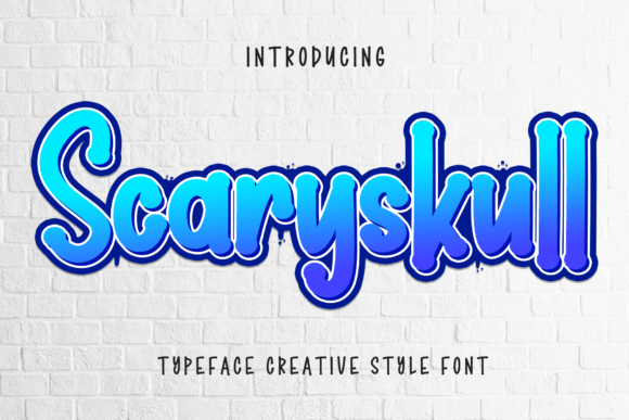 Scaryskull: A Handwritten Font That Elevates Digital Branding