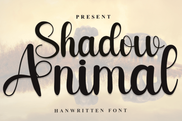 Shadow Animal: A Handwritten Font That Elevates Your Brand