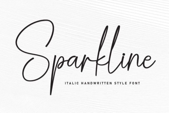Sparkline: A Handwritten Font That Feels Like a Quiet Conversation