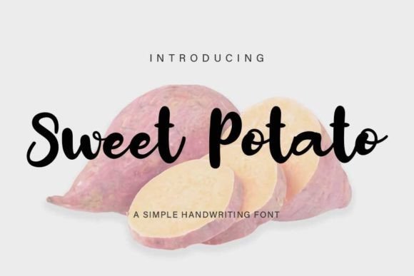 Sweet Potato Font: A Bouncy, Bold Script for Warm Brand Moments