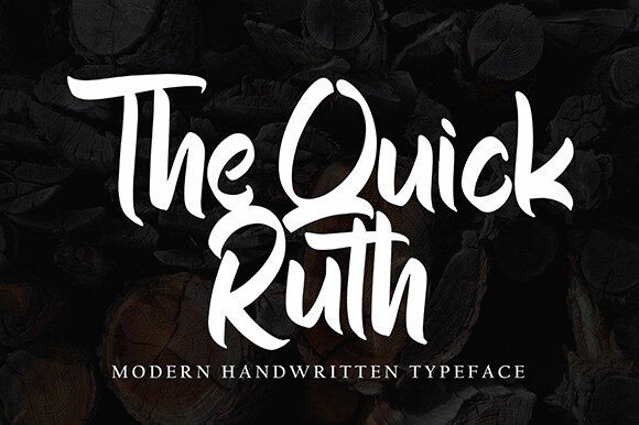 The Quick Ruth: A Thoughtful Script Font for Editorial Moments