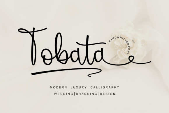 Tobata: A Modern Script Font That Elevates Your Brand