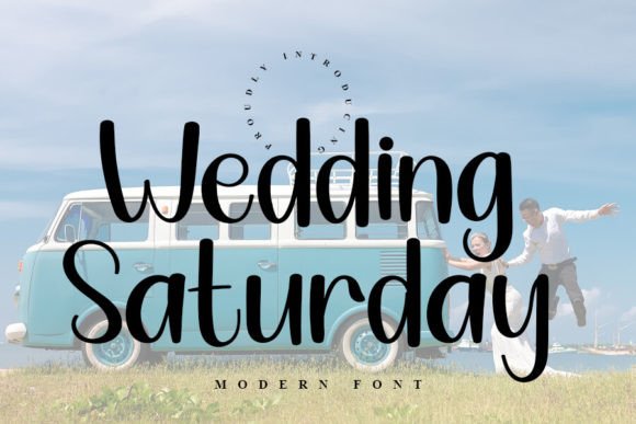 Wedding Saturday: A Friendly Handwritten Font for Real Business Branding