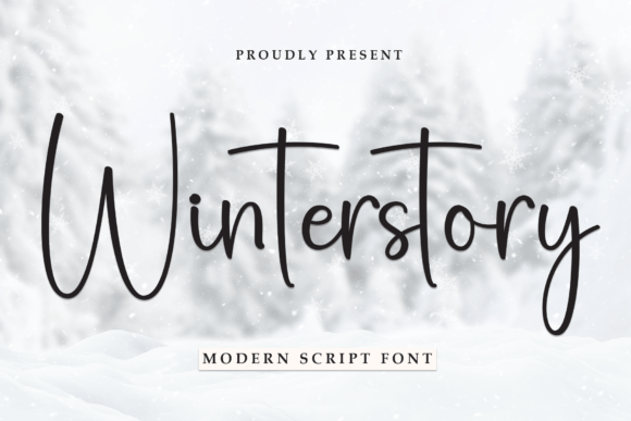 Winterstory: A Handwritten Font That Feels Like Home